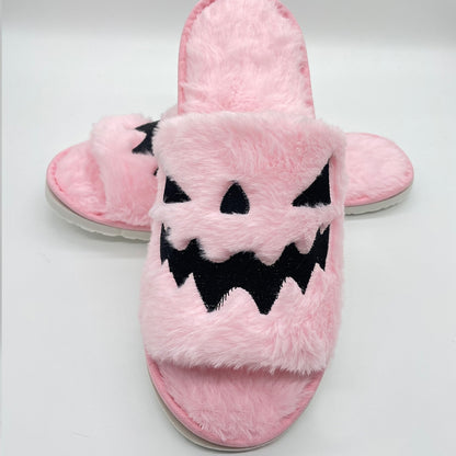 Fluffy's™ Halloween Spooky Slippers Suitable For Everyone Men, Women and Kids