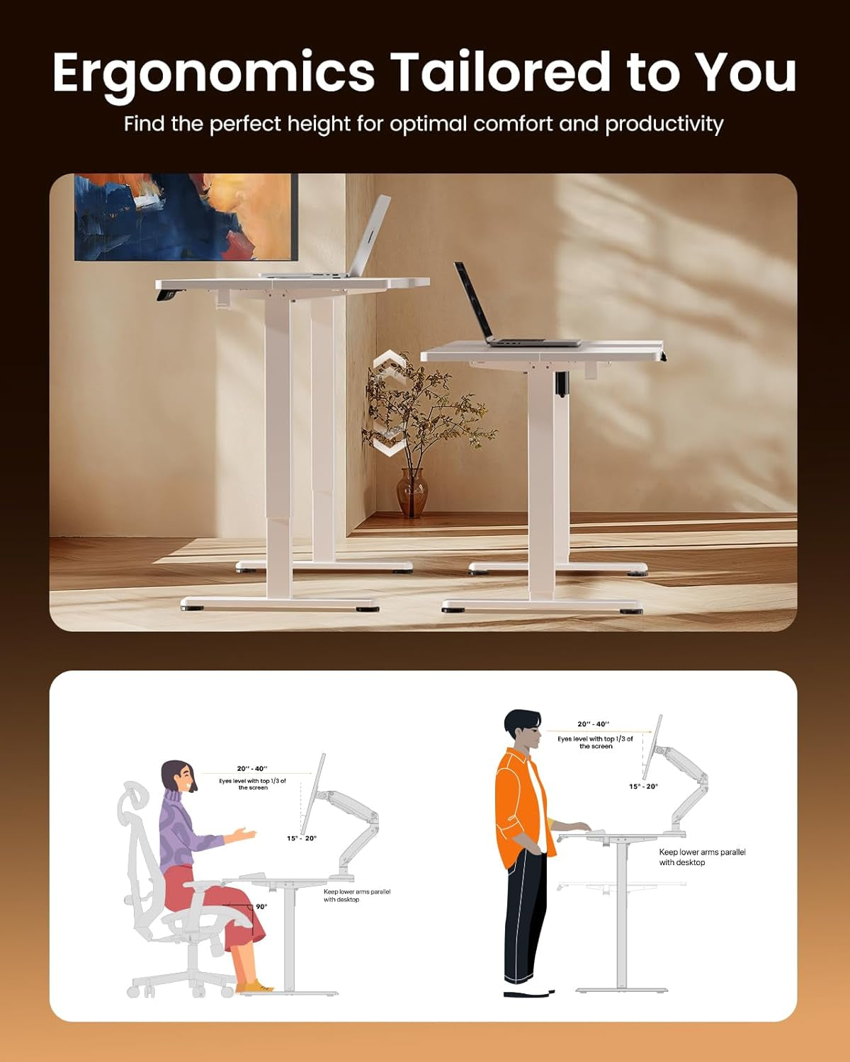 Adjustable Electric Standing Desk
