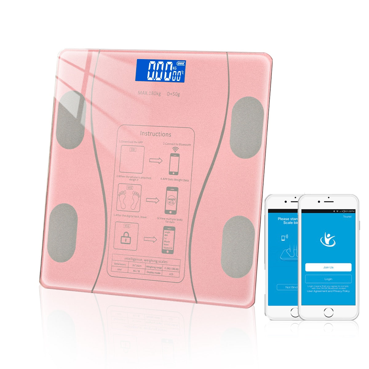 Digital Bluetooth Smart Scale